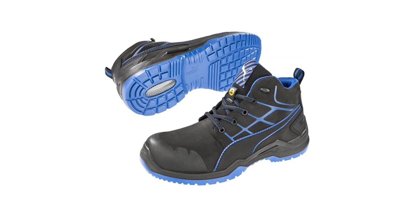 Puma Krypton Blue Mid ESD vedobakancs S3 40 Vedobakancsok