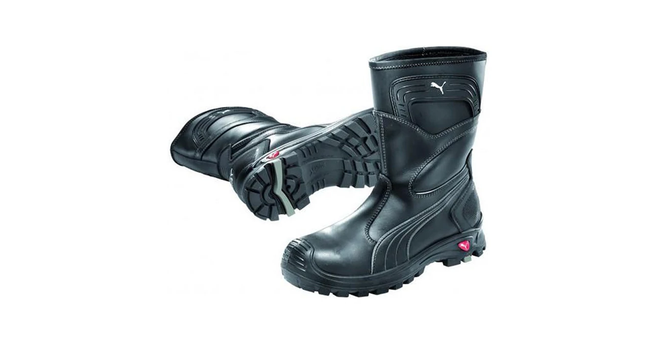 Puma Rigger Black vedocsizma S3 CI 40 Teli belelt labbelik