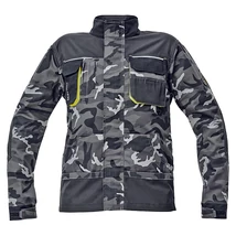 Cerva Sheldon Camou kabát terepmintás szürke