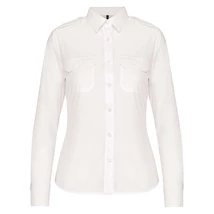 Kariban KA506 Ladies' Long-Sleeved Pilot Shirt white