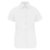 Kariban KA532 Ladies' Short-Sleeved Shirt white