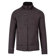 Kariban KA9106 Men's Full Zip Heather Jacket dark grey