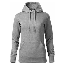 Malfini Cape női kapucnis pulóver 414 sötétszürke - M