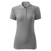 Malfini Cotton női teniszpóló 213 sötétszürke - M