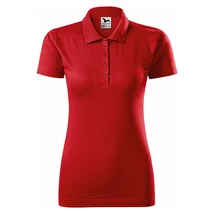 Malfini Single J. galléros póló női 223 piros - M