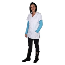 Rock női köpeny rövid ujjú 3/4 fehér - S