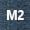 M2 - sötétdenim melírozott