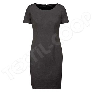 Kariban KA500 Short-Sleeved Dress anthracite heather