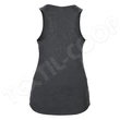 Anvil ANL6751 Női Tri-Blend Racerback Trikó dark grey - 2XL