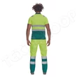 Cerva CADIZ Hi-Vis galléros póló sárga/zöld - XS