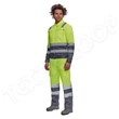 Cerva VALENCIA Hi-Vis kabát sárga/szürke - 52