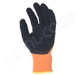 Cerva Salangana kesztyű latex narancs akasztófüles - 6