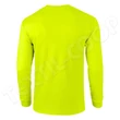 Gildan GI2400 Ultra Cotton Hosszú Ujjú Póló safety green - 4XL