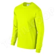 Gildan GI2400 Ultra Cotton Hosszú Ujjú Póló safety green - 4XL