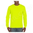 Gildan GI2400 Ultra Cotton Hosszú Ujjú Póló safety green - 4XL