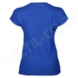 Gildan GIL64V00 Softstyle Női V-Nyakú Póló royal - 2XL