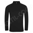 Just Cool JC031 Cool 1/2 Zip Sweat jet black/arctic white - 2XL