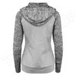 Just Cool JC058 Women's Cool Contrast Zoodie grey/grey melange - L