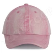 K-UP KP165 6 Panels Vintage Cap dark pink washed