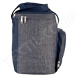 Kimood KI0347 Cool Bag With Zipped Pocket grey/navy