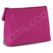 Kimood KI0724 Toiletry Bag In Cotton Canvas fuchsia