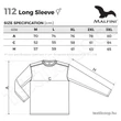 Adler Malfini Long Sleeve uniszex póló 112