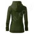 Malfini Trendy Zipper női kapucnis pulóver 411