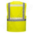 Portwest G456 Glowtex vezetői mellény sárga - L