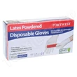 Portwest A915 egyszerhasználatos latex kesztyű