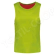 Proact PA048 Kid's Reversible Multisport Bib red/fluo green - 10/14