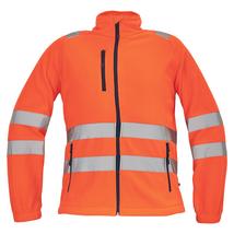 Cerva ALMERIA Hi-Vis polár pulóver narancs