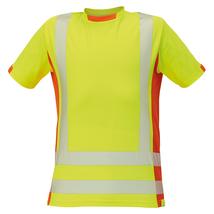 Cerva LATTON póló fluo sárga/narancs - S