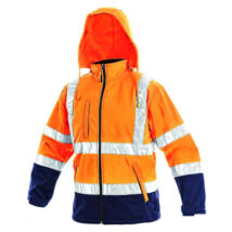 CXS Derby Softshell fluo kabát narancs/kék - JK135-OR