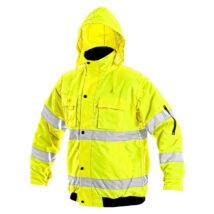 CXS Leeds bélelt fluo kabát 2/1 sárga - JK60-ZL