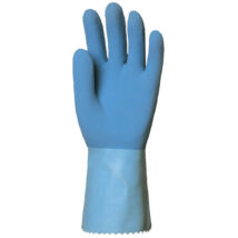 5219 vegyszerálló gumikesztyű kék 30 cm - 9