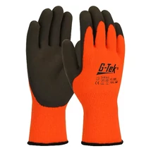 G-Tek 41-1400 Hi-Vis munkavédelmi kesztyű latex