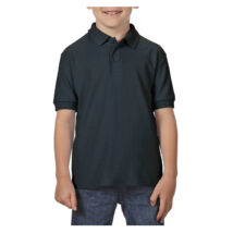 Gildan GIB72800 Dryblend Youth Double Piqué Polo Shirt black