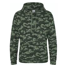 Just Hoods AWJH014 Camo Hoodie green