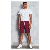 Just Hoods AWJH080 Campus Shorts burgundy