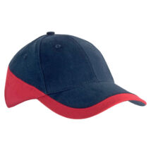 K-UP KP045 Racing - Two-Tone 6 Panel Cap navy/red