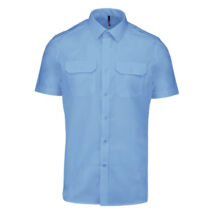 Kariban KA503 Short-Sleeved Pilot Shirt sky blue