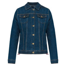 Kariban KA6137 Ladies' Unlined Denim Jacket blue rinse