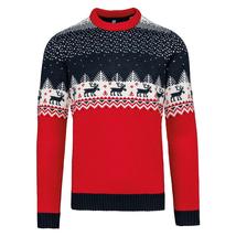 Kariban KA9011 Unisex Crew Neck Christmas Jumper night navy