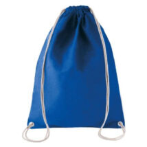 Kimood KI0125 Cotton Drawstring Backpack royal blue
