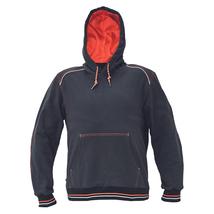 KNOXFIELD hoodie antracit/piros