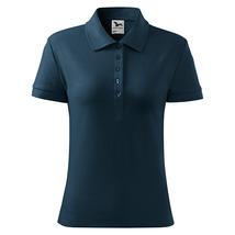 Malfini Cotton női teniszpóló 213 tengerészkék - L
