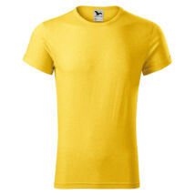 Malfini Fusion férfi póló melírozott 163 - sárga melírozott