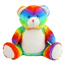 Mumbles MM555 Zippie Rainbow Bear multi color