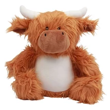 Mumbles MM565 Zippie Highland Cow brown