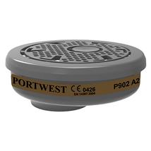 Portwest P902 A2 szűrőbetét 6 db fekete PW-P902BKR